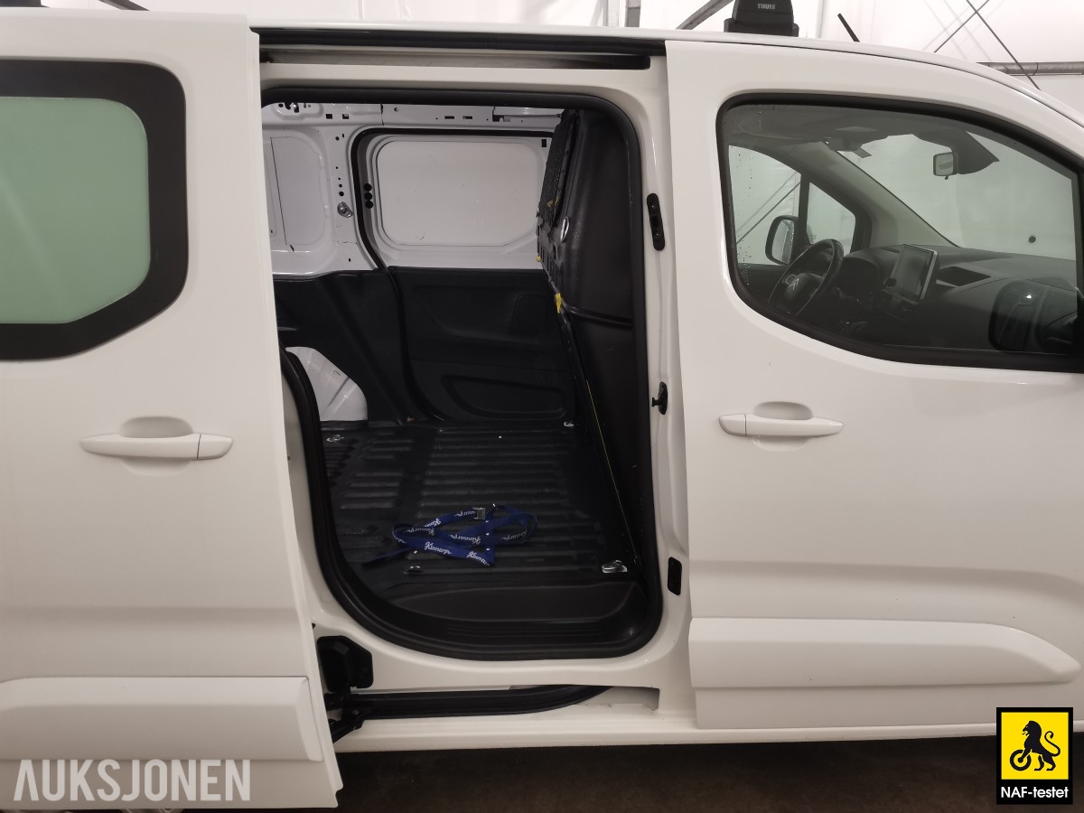 2020 Citroen Berlingo BlueHDI 102 HK L2 HENGERFESTE SKYVEDØRER CRUISE