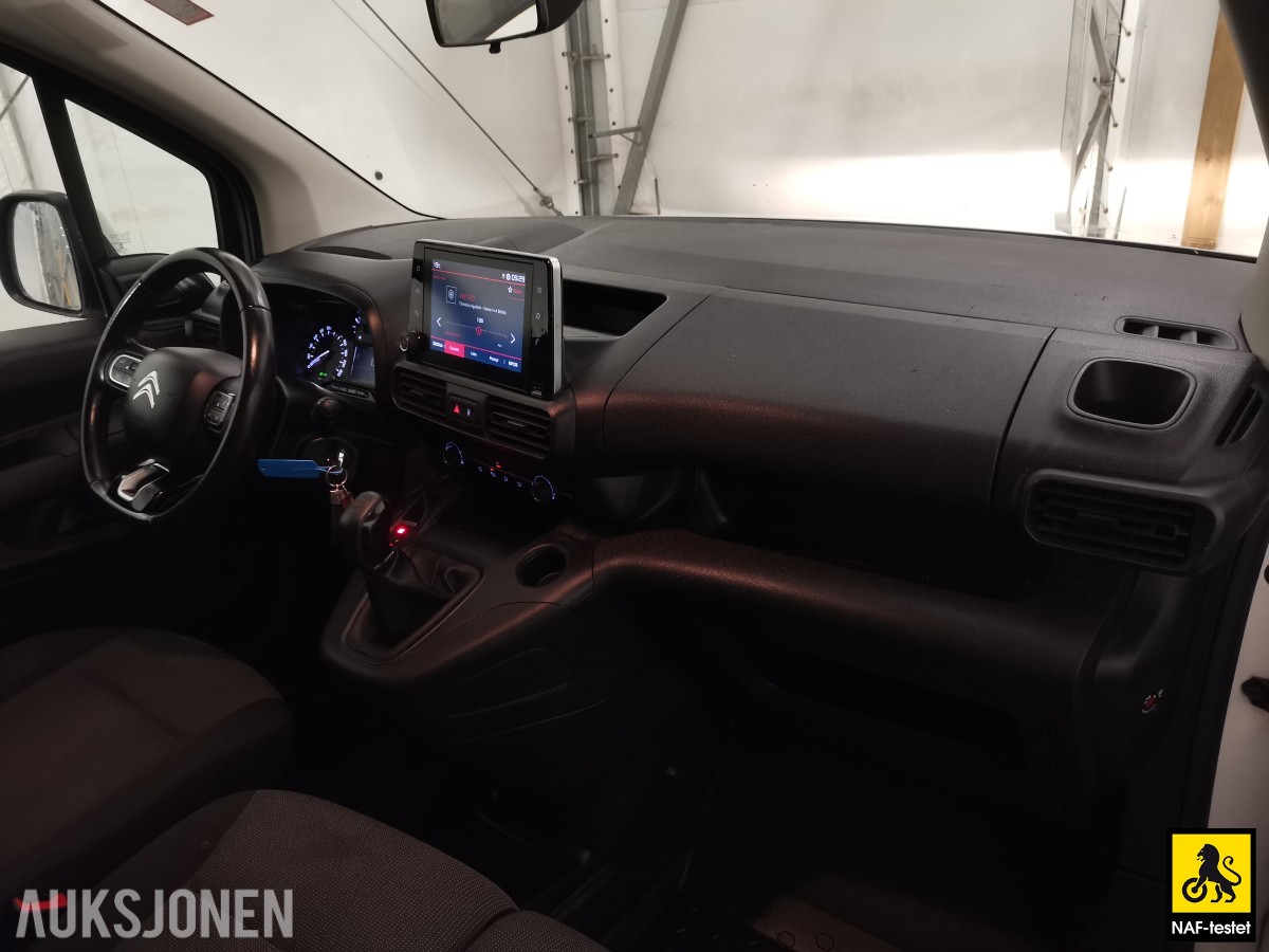 2020 Citroen Berlingo BlueHDI 102 HK L2 HENGERFESTE SKYVEDØRER CRUISE