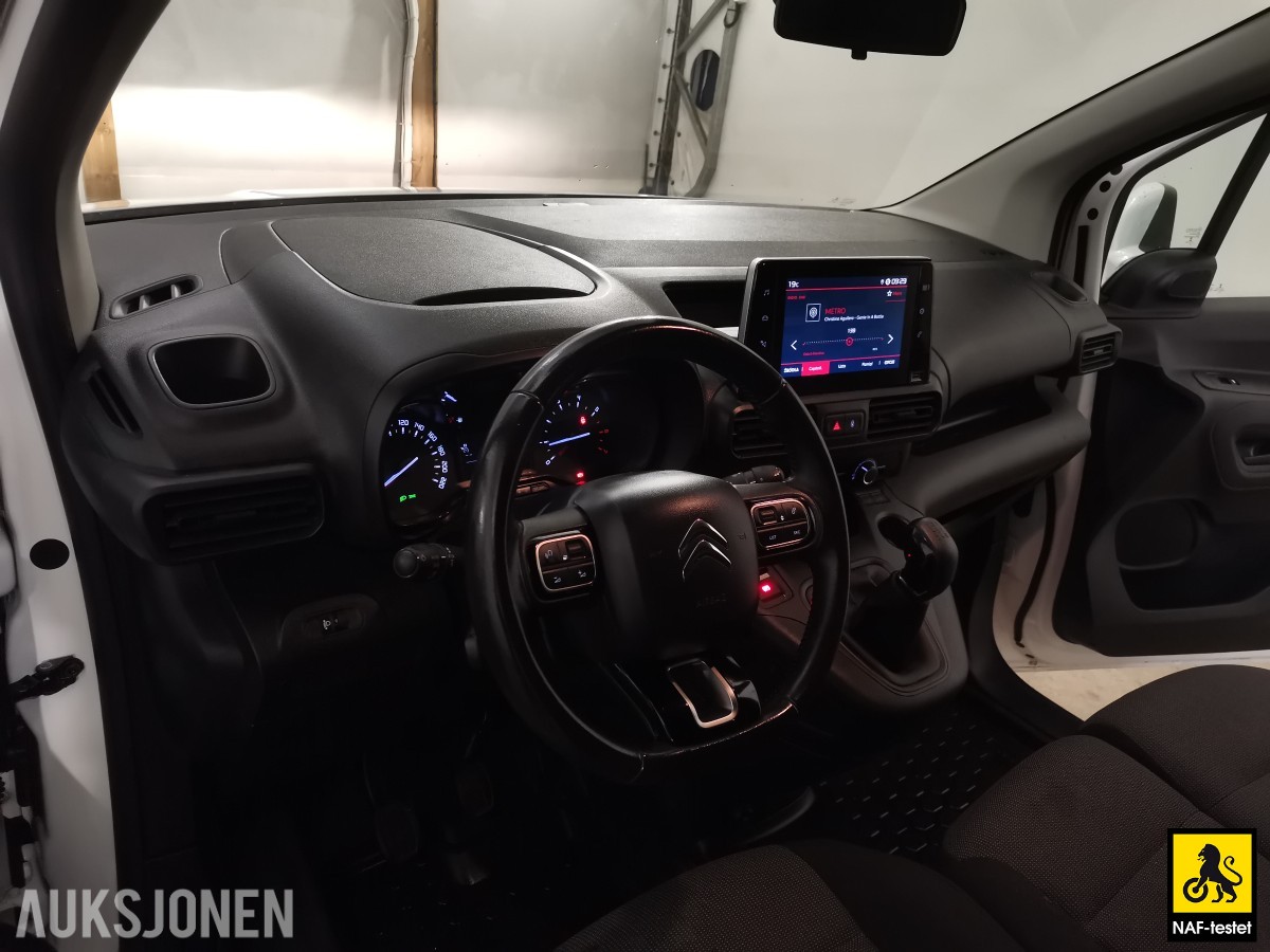 2020 Citroen Berlingo BlueHDI 102 HK L2 HENGERFESTE SKYVEDØRER CRUISE