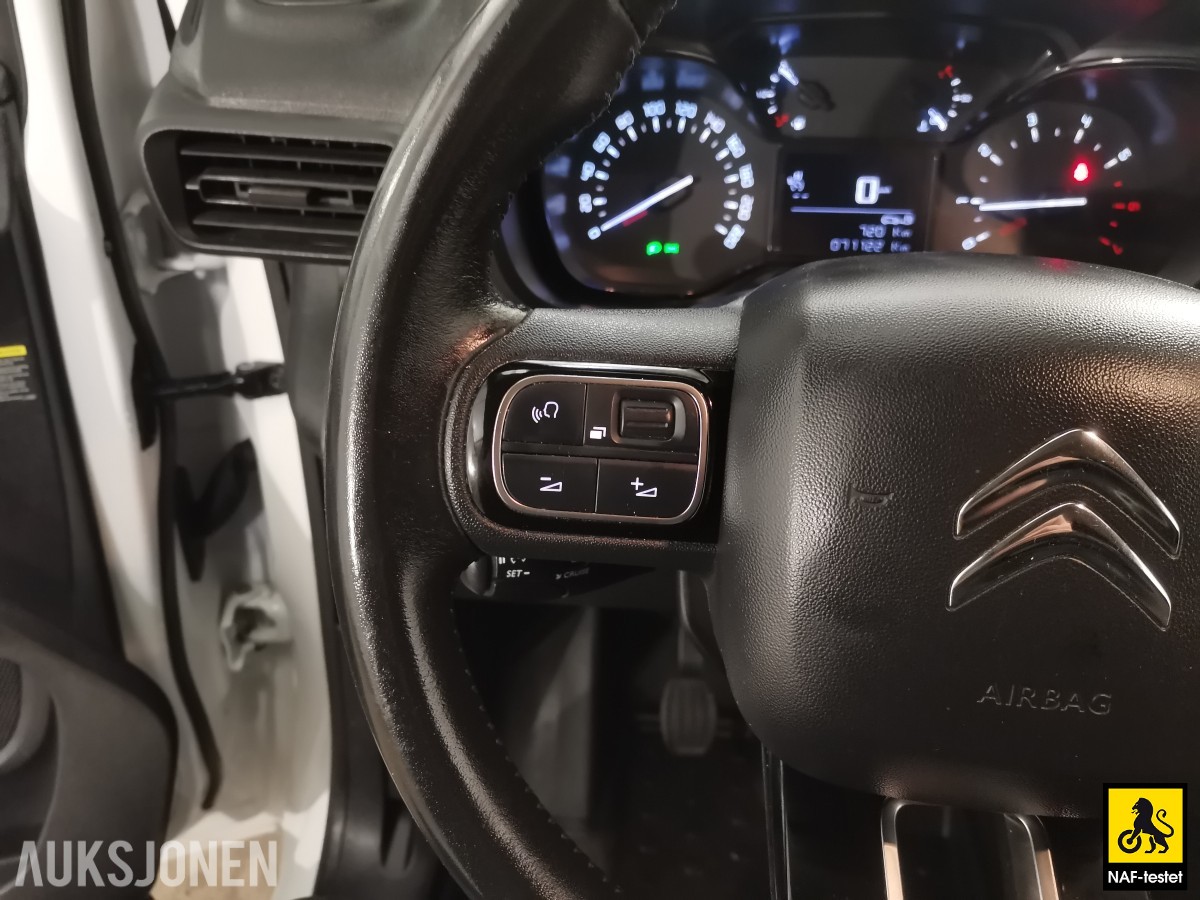 2020 Citroen Berlingo BlueHDI 102 HK L2 HENGERFESTE SKYVEDØRER CRUISE