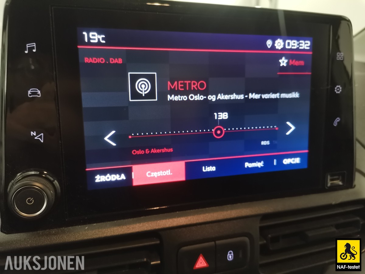 2020 Citroen Berlingo BlueHDI 102 HK L2 HENGERFESTE SKYVEDØRER CRUISE