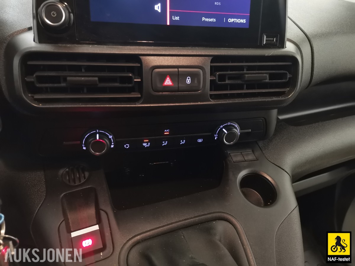 2020 Citroen Berlingo BlueHDI 102 HK L2 HENGERFESTE SKYVEDØRER CRUISE