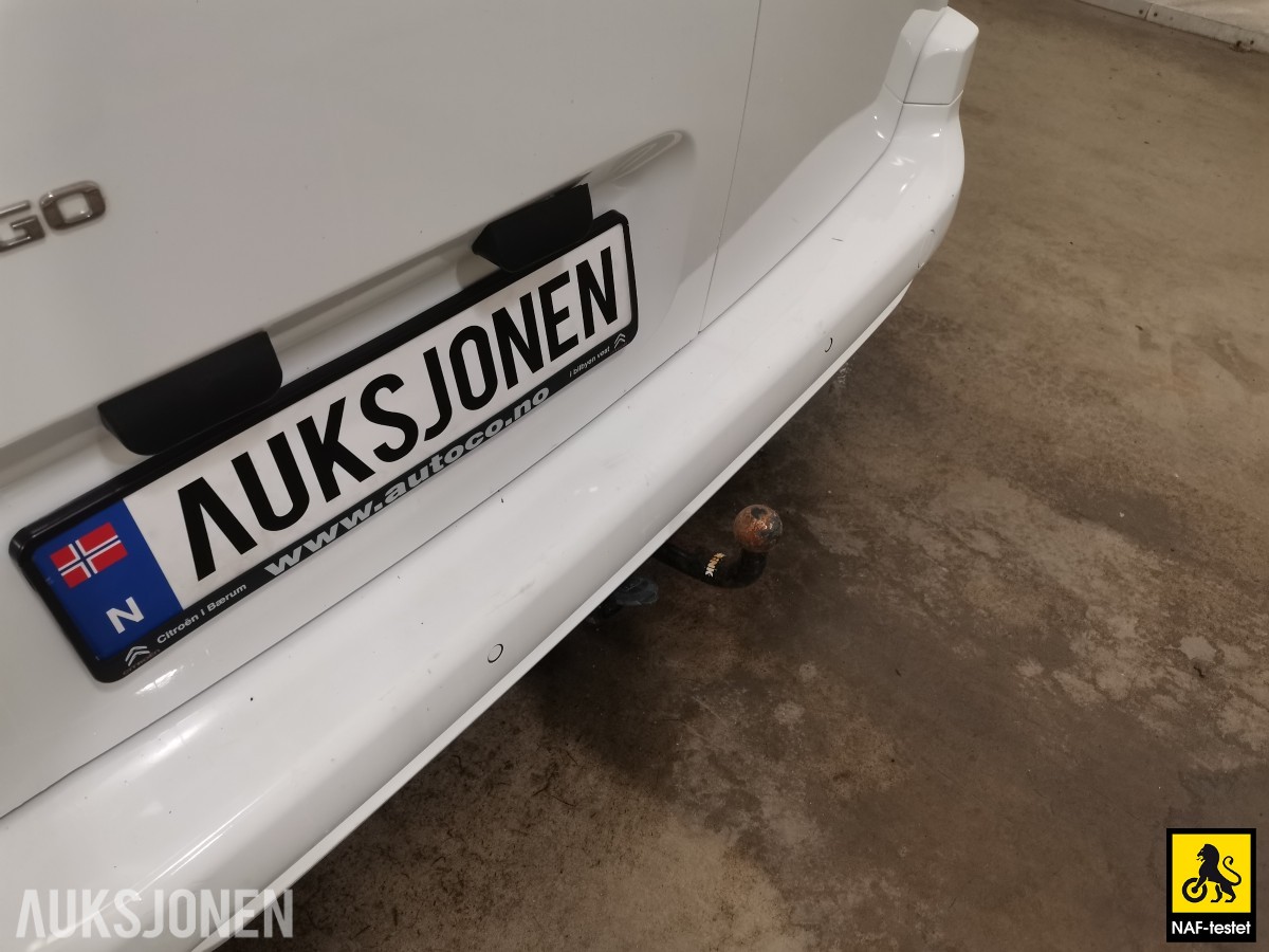 2020 Citroen Berlingo BlueHDI 102 HK L2 HENGERFESTE SKYVEDØRER CRUISE