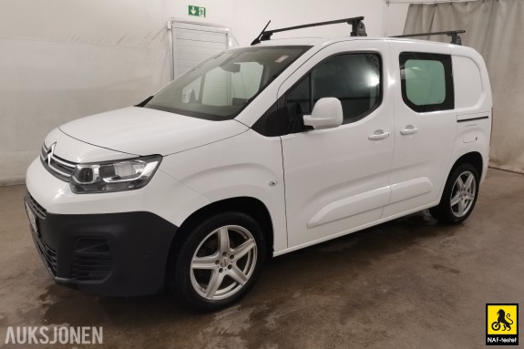 2020 Citroen Berlingo BlueHDI 102 HK L2 HENGERFESTE SKYVEDØRER CRUISE 