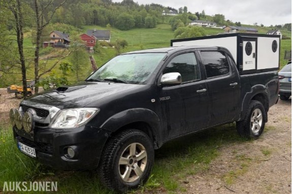 2010 Toyota HiLux 3.0 Diesel 4WD, Automat, Cruisekontroll, Hengerfeste, Reparasjonsobjekt