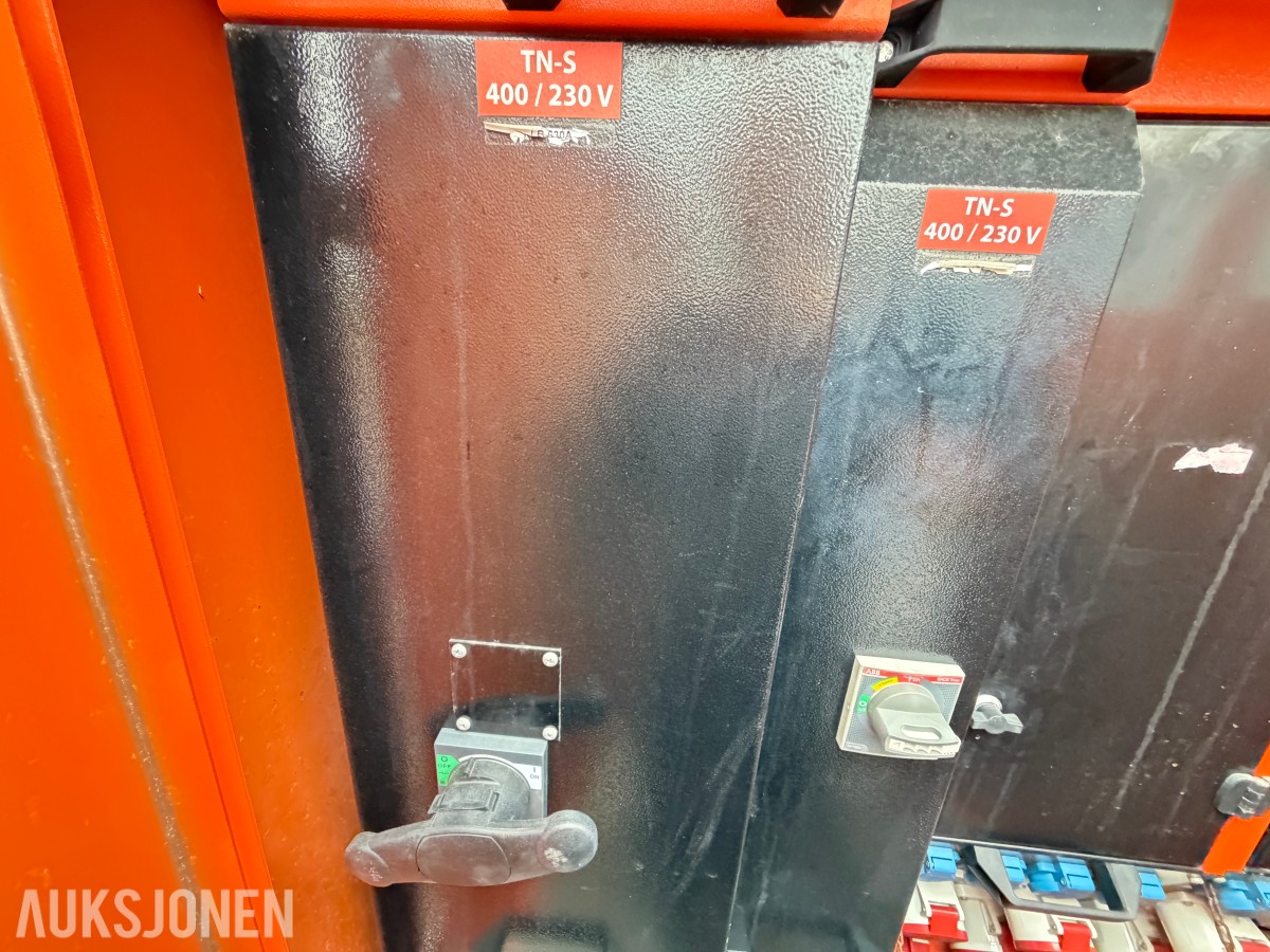 3 STK SATEMA MODULEX 1200 - BYGGESTRØMSKAP - 400V / 230V