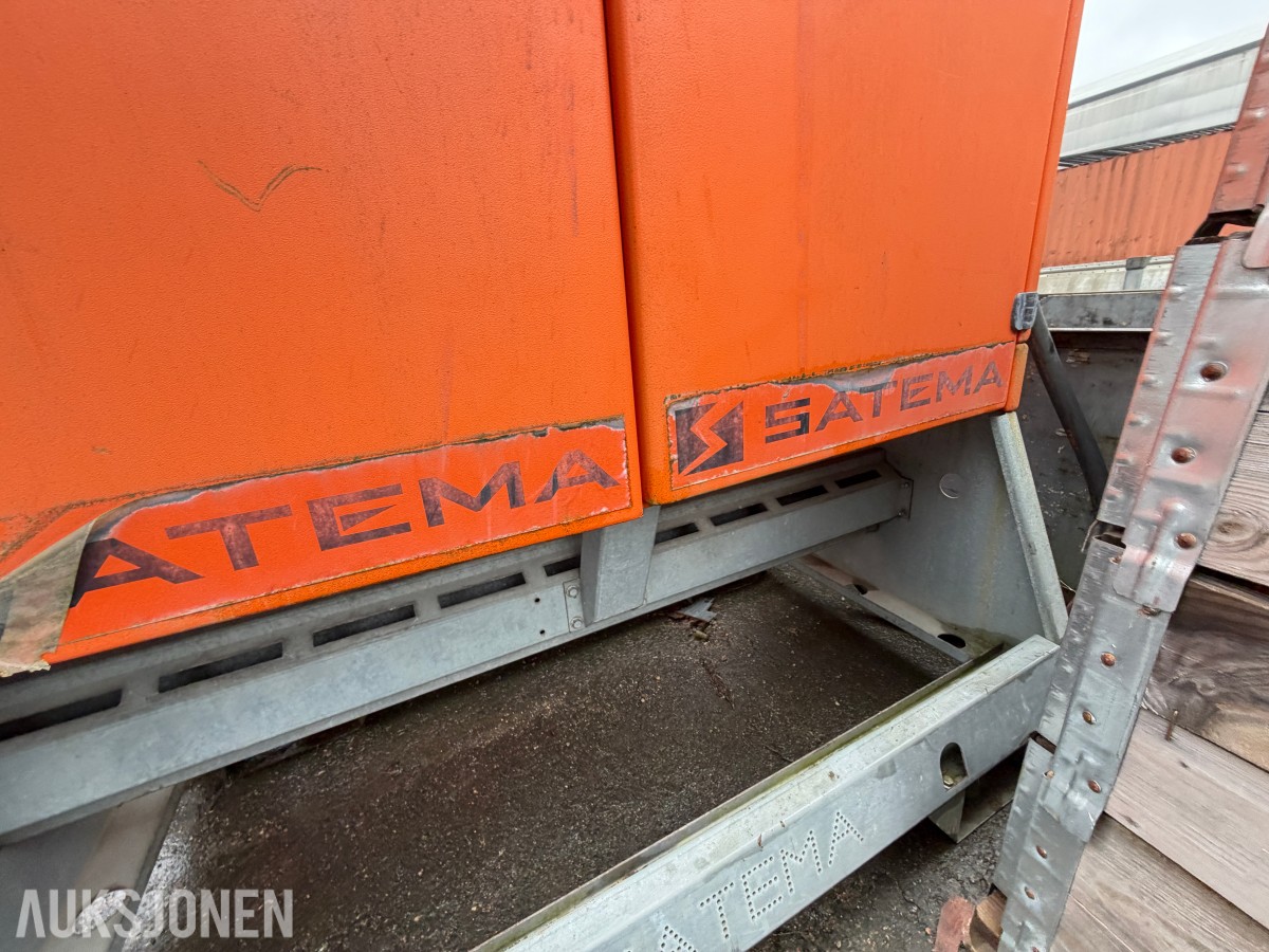 3 STK SATEMA MODULEX 1200 - BYGGESTRØMSKAP - 400V / 230V