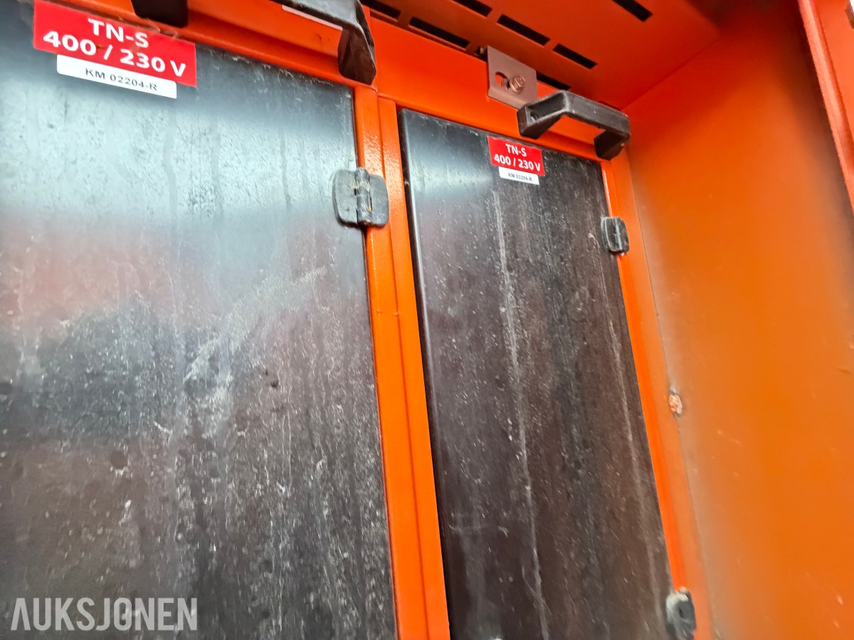 3 STK SATEMA MODULEX 1200 - BYGGESTRØMSKAP - 400V / 230V