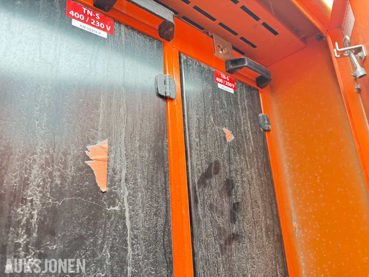 3 STK SATEMA MODULEX 1200 - BYGGESTRØMSKAP - 400V / 230V