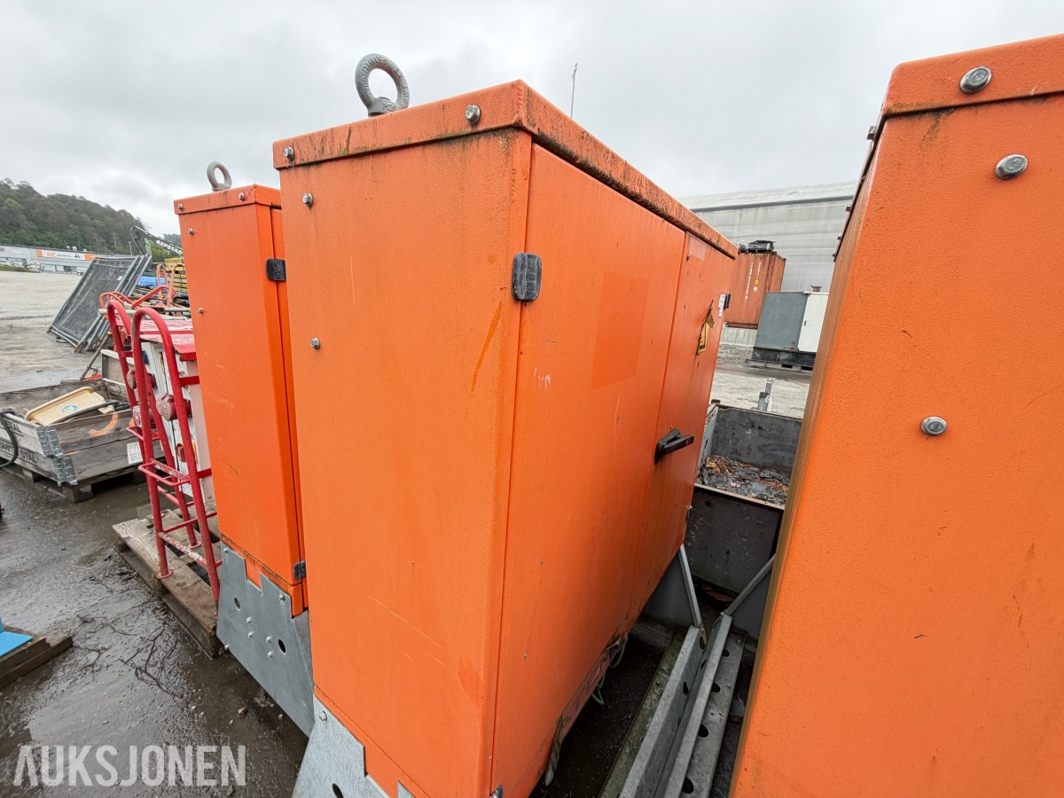 3 STK SATEMA MODULEX 1200 - BYGGESTRØMSKAP - 400V / 230V
