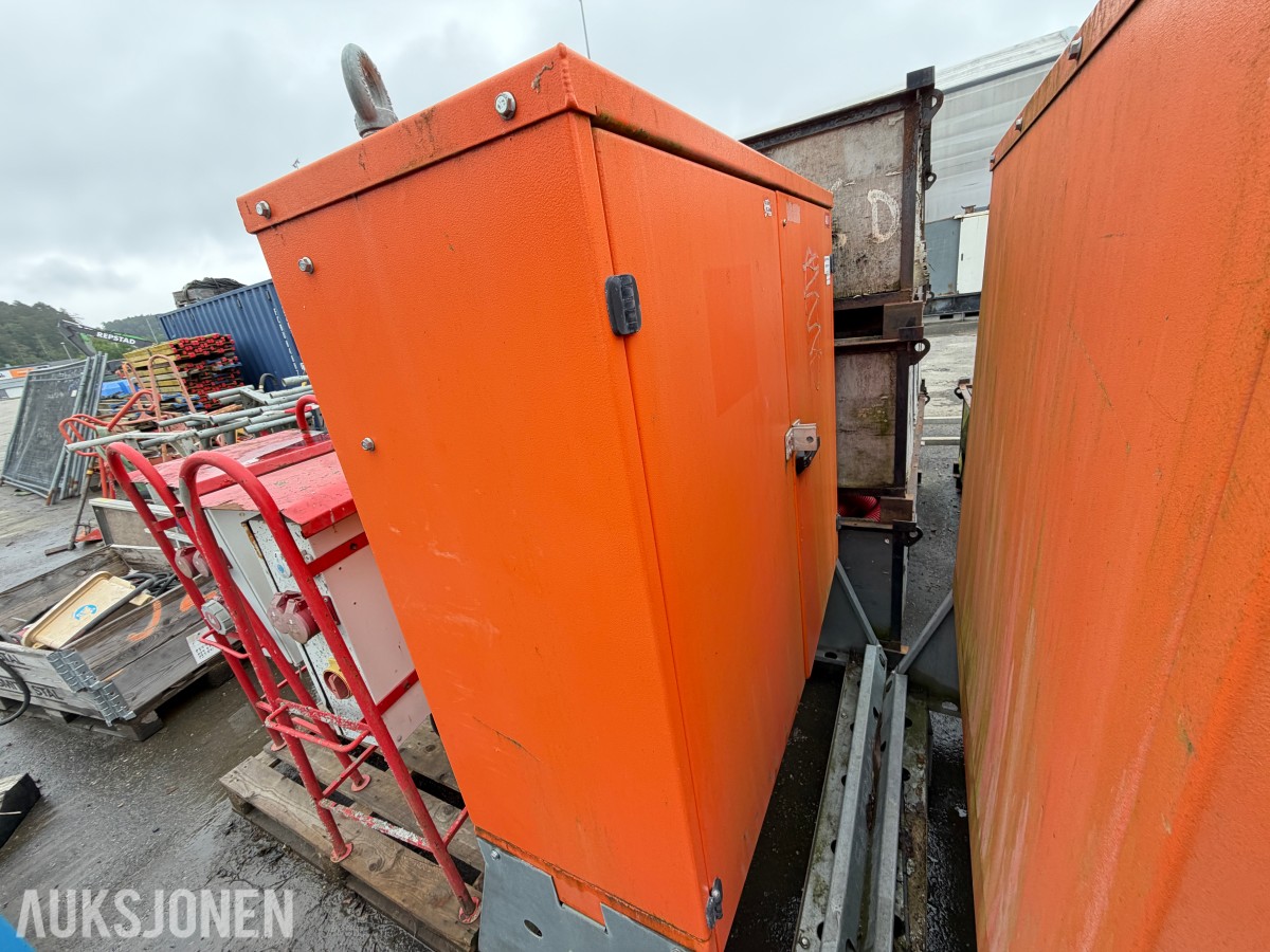 3 STK SATEMA MODULEX 1200 - BYGGESTRØMSKAP - 400V / 230V