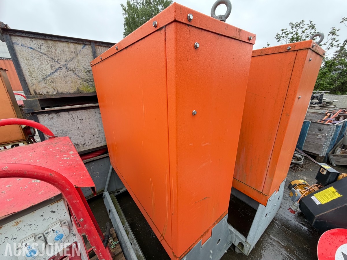 3 STK SATEMA MODULEX 1200 - BYGGESTRØMSKAP - 400V / 230V