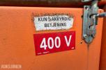 3 STK SATEMA MODULEX 1200 - BYGGESTRØMSKAP - 400V / 230V