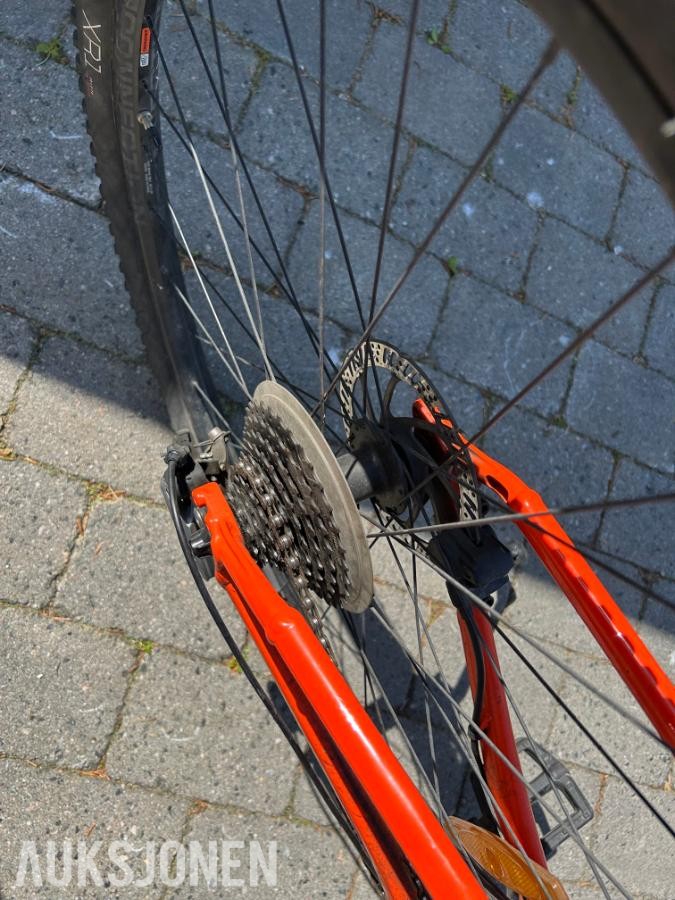 Parti med El sykkel og vanlig sykkel