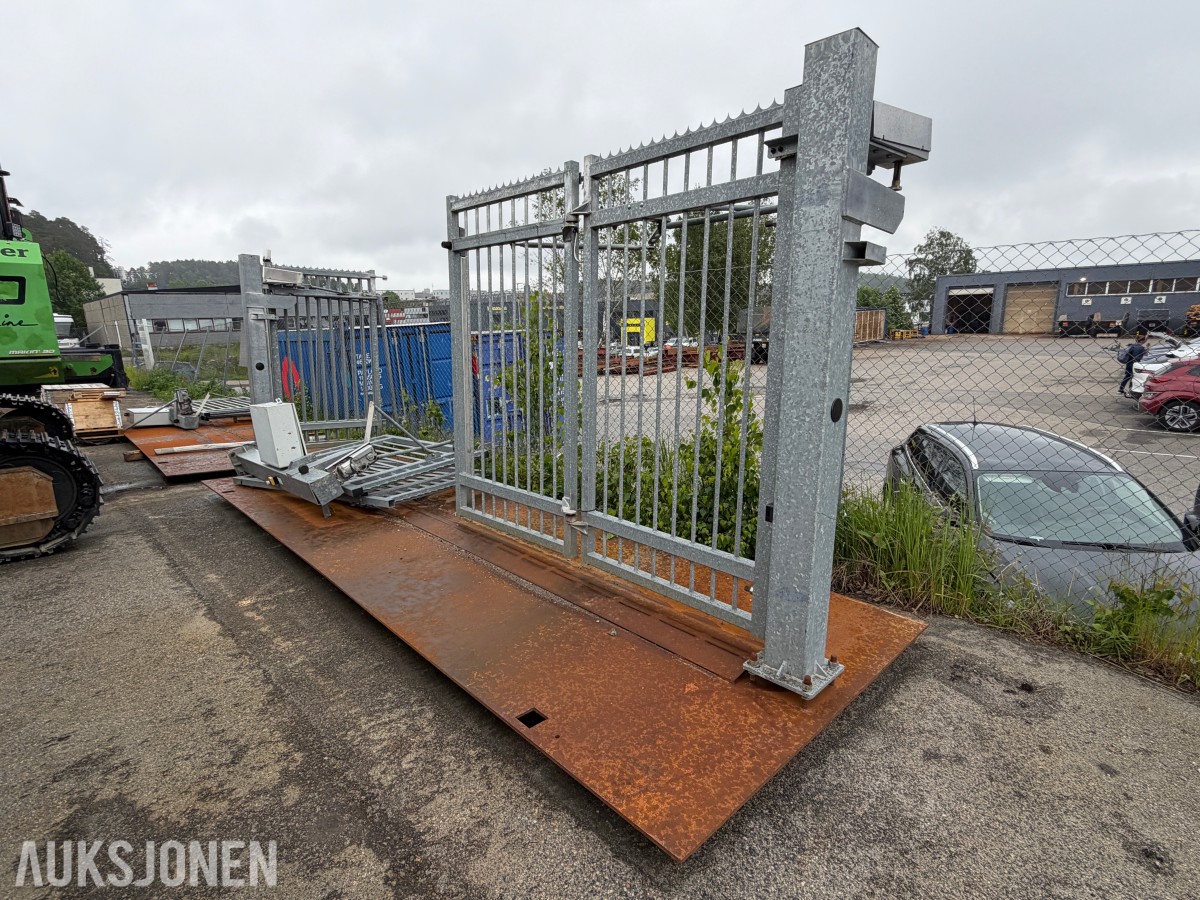 SLAGPORT DOBBEL - AUTOMATISK – GALVANISERT - REPOBJEKT