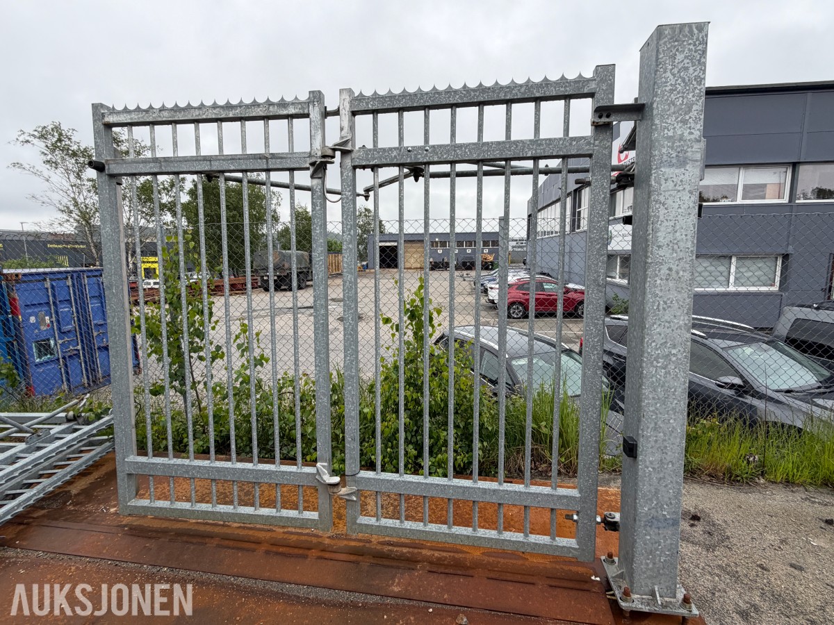 SLAGPORT DOBBEL - AUTOMATISK – GALVANISERT - REPOBJEKT