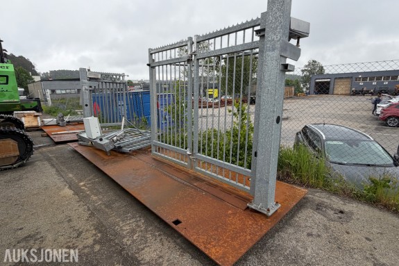 SLAGPORT DOBBEL - AUTOMATISK – GALVANISERT - REPOBJEKT