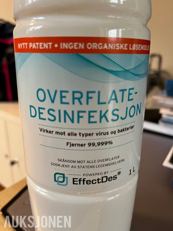 Effectdes overflate-desinfeksjon 2021