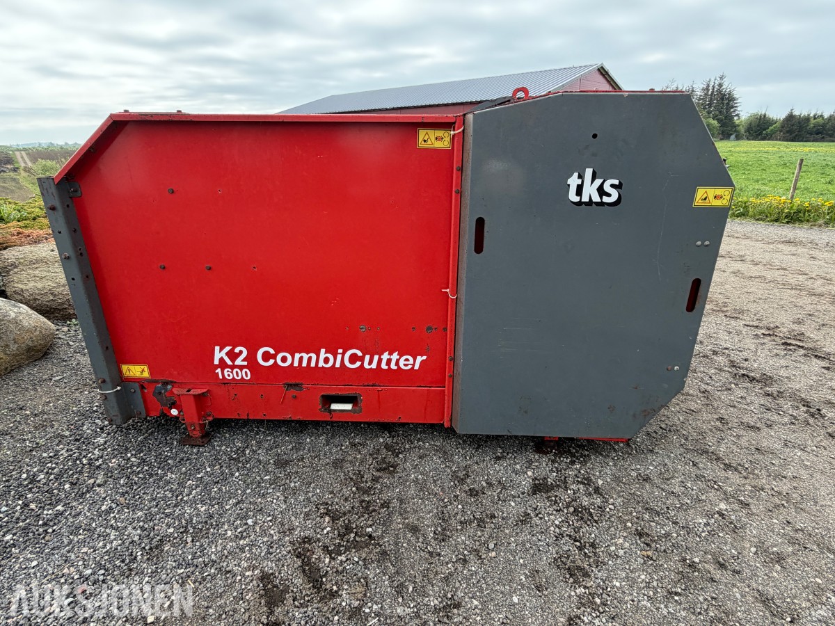 TKS K2 combicutter 1600 - rundballerive