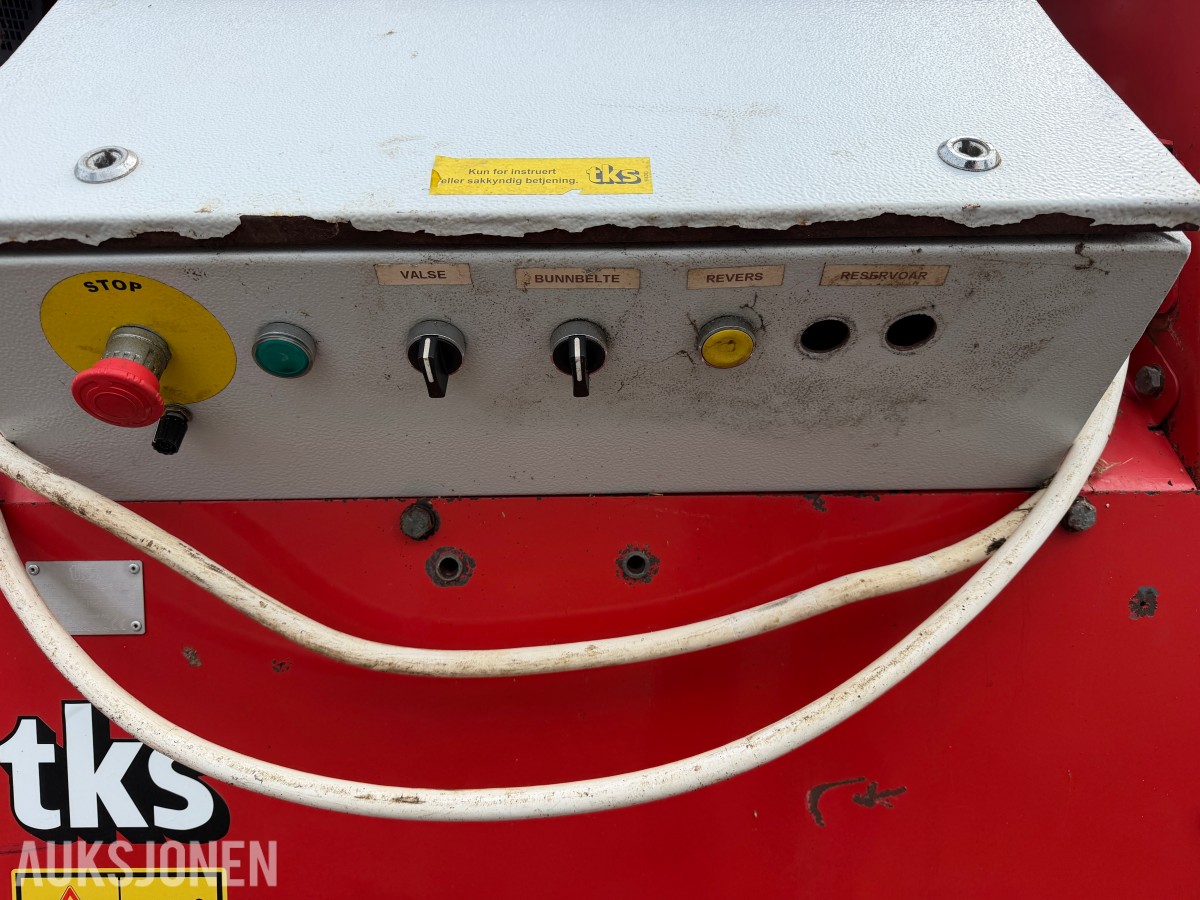 TKS K2 combicutter 1600 - rundballerive