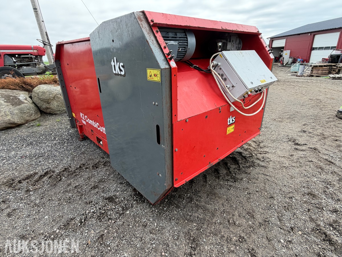 TKS K2 combicutter 1600 - rundballerive