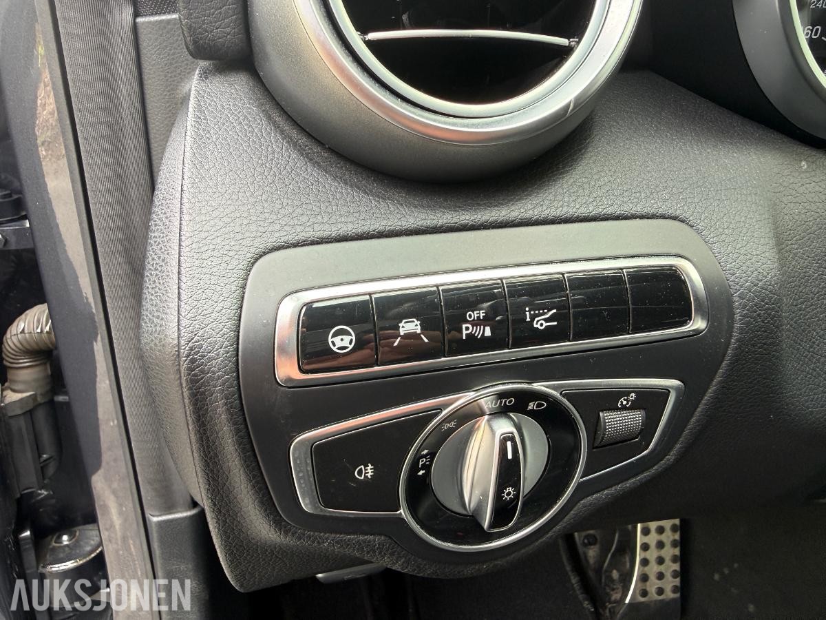 2014 Mercedes-Benz C200 184HK Automat, Adaptiv cruisekontroll, Ryggekamera