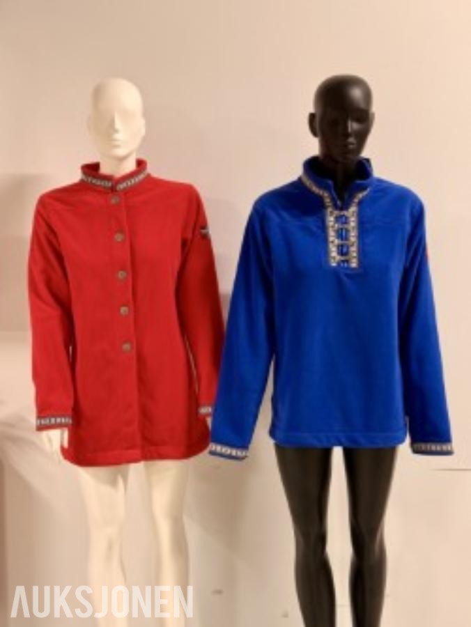 Wigstad fleece gensere/jakker 150 stk.
