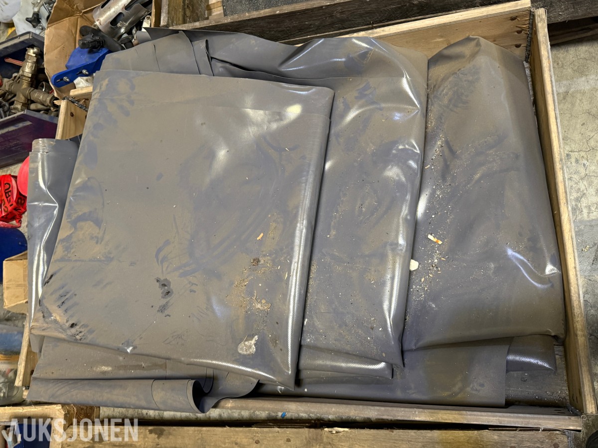 Parti med industriutstyr, festemateriell, CAT-deler og diverse komponenter