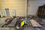 Parti med industriutstyr, festemateriell, CAT-deler og diverse komponenter