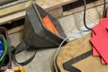 Parti med industriutstyr, festemateriell, CAT-deler og diverse komponenter