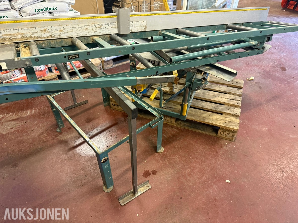 Ernex 1203 kapp og bordsag 230V – med rullebord