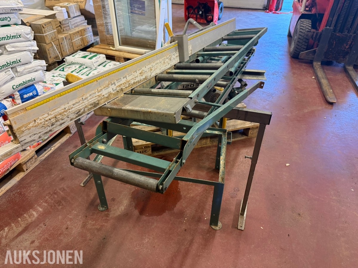 Ernex 1203 kapp og bordsag 230V – med rullebord