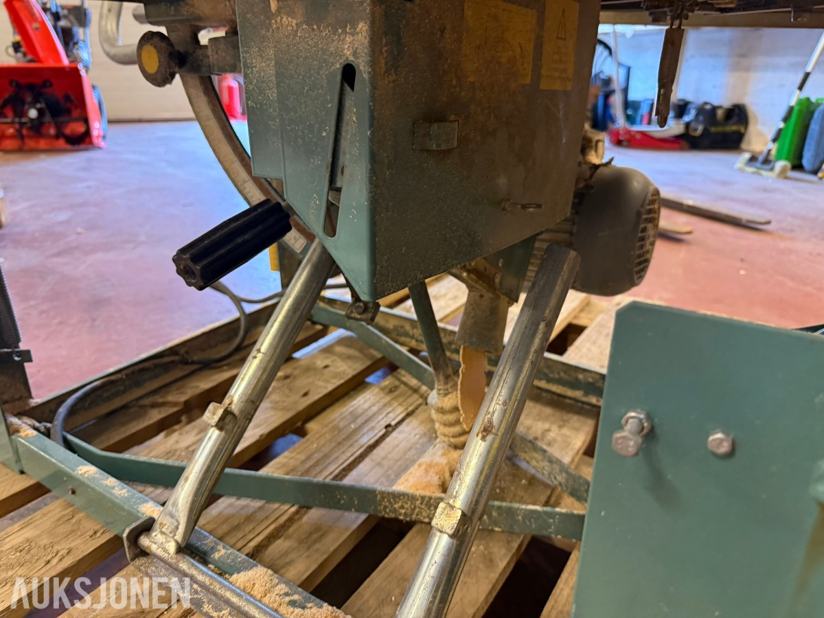 Ernex 1203 kapp og bordsag 230V – med rullebord