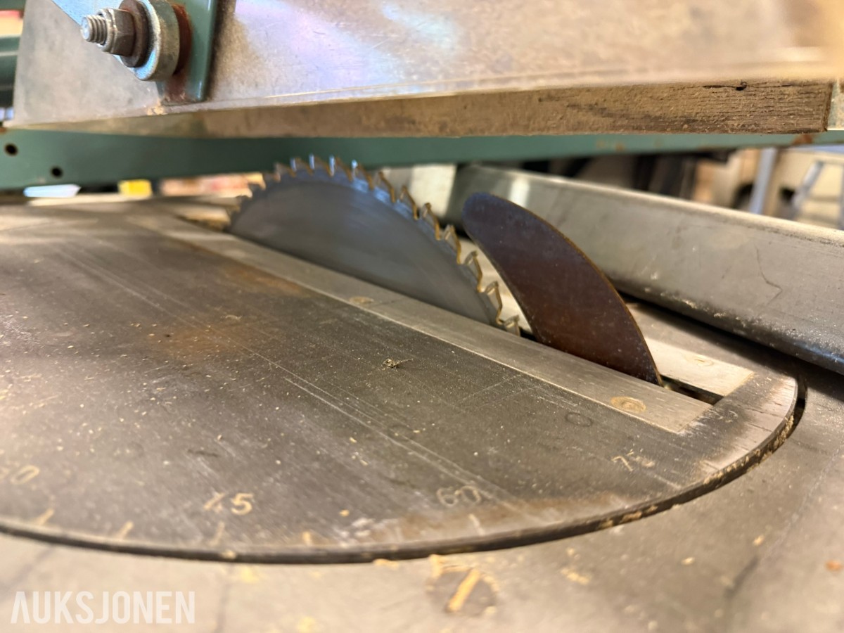Ernex 1203 kapp og bordsag 230V – med rullebord