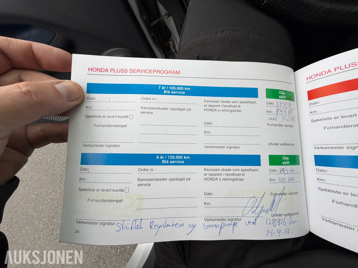 2001 Honda HR-V 1.6-105 4WD / Få eiere / Servicehistorikk / Hengerfeste