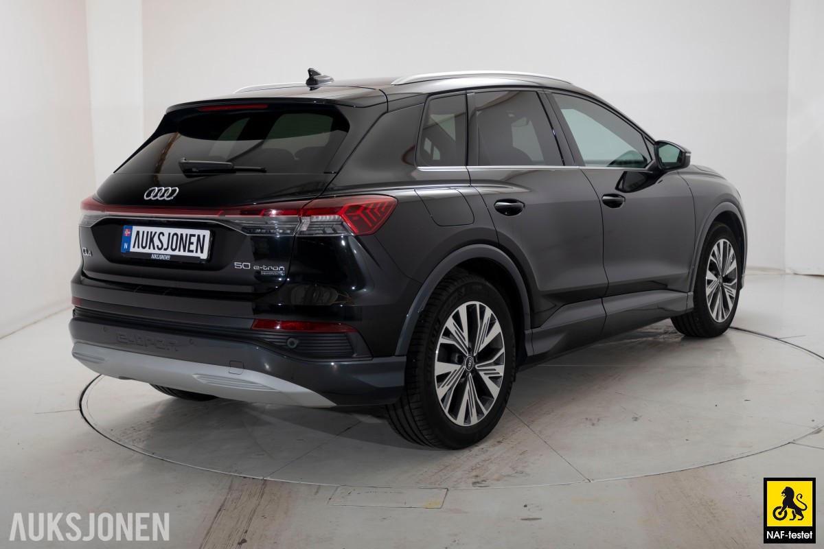 2022 Audi Q4 50 QUATTRO EN EIER HENGERFESTE SPORTSSETER KAMERA