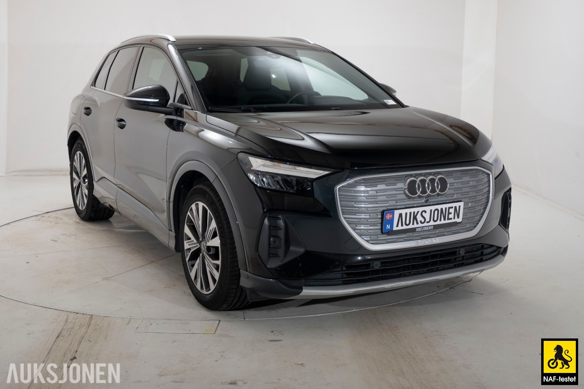 2022 Audi Q4 50 QUATTRO EN EIER HENGERFESTE SPORTSSETER KAMERA
