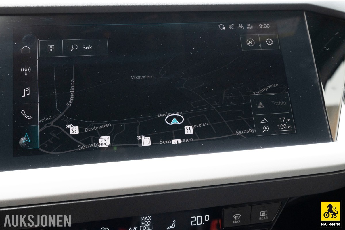 2022 Audi Q4 50 QUATTRO EN EIER HENGERFESTE SPORTSSETER KAMERA