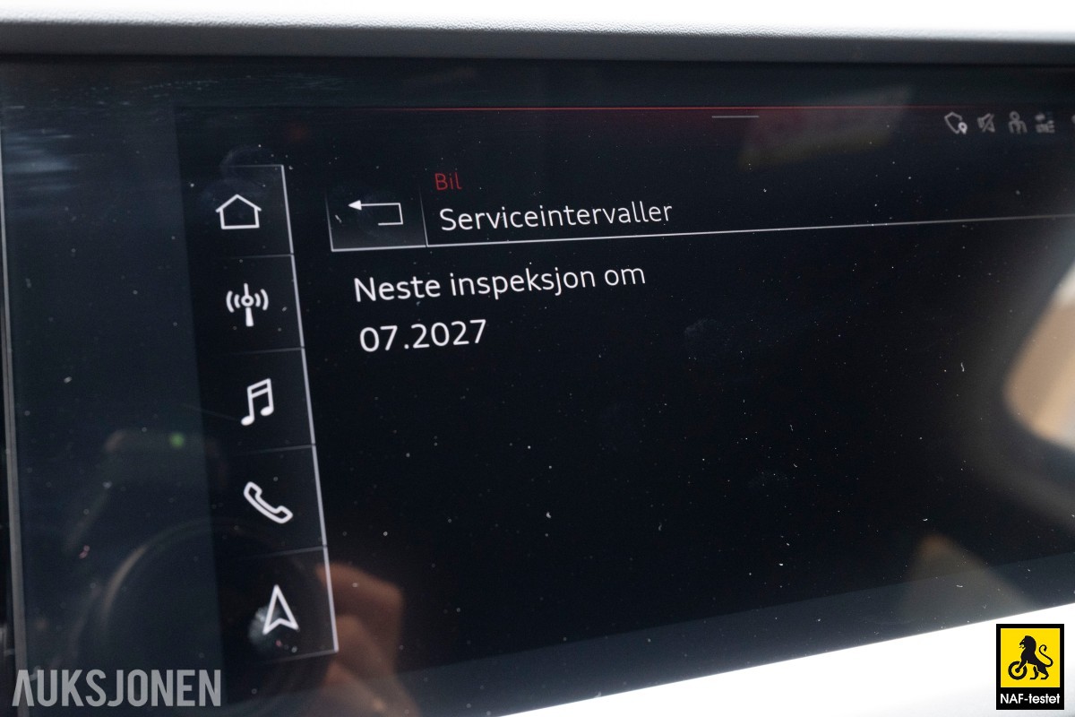 2022 Audi Q4 50 QUATTRO EN EIER HENGERFESTE SPORTSSETER KAMERA