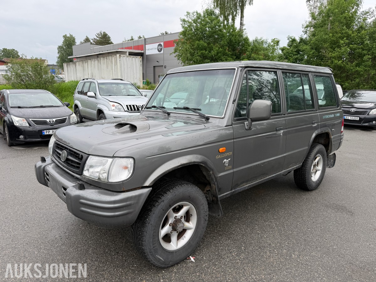 2002 Galloper 2.5-99 D 4WD / Sjelden / Den ultimate gårdsbilen! / Få eiere