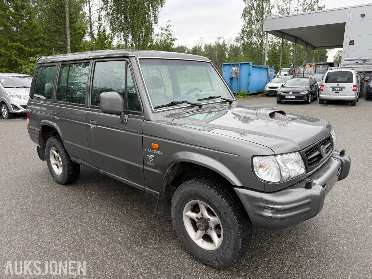 2002 Galloper 2.5-99 D 4WD / Sjelden / Den ultimate gårdsbilen! / Få eiere