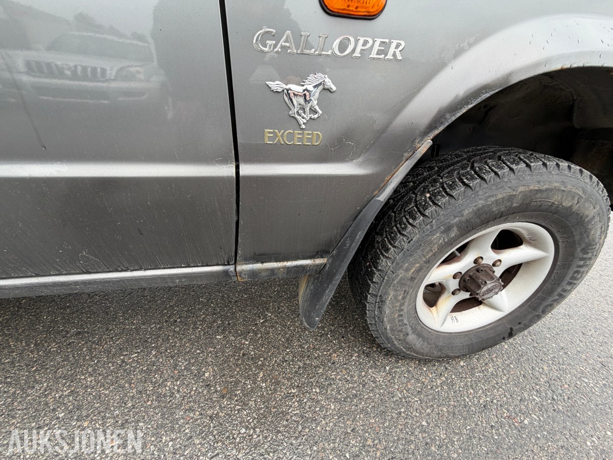 2002 Galloper 2.5-99 D 4WD / Sjelden / Den ultimate gårdsbilen! / Få eiere
