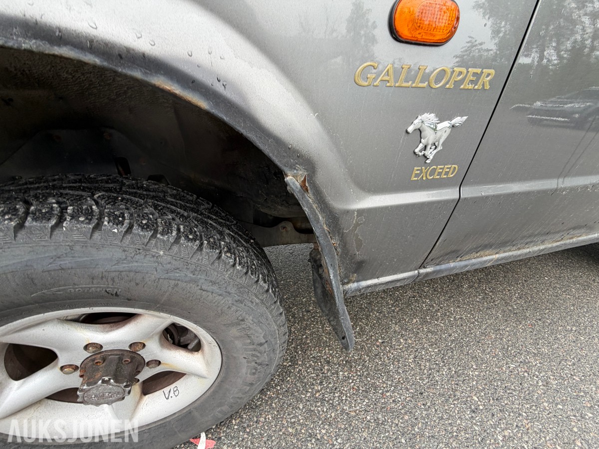 2002 Galloper 2.5-99 D 4WD / Sjelden / Den ultimate gårdsbilen! / Få eiere