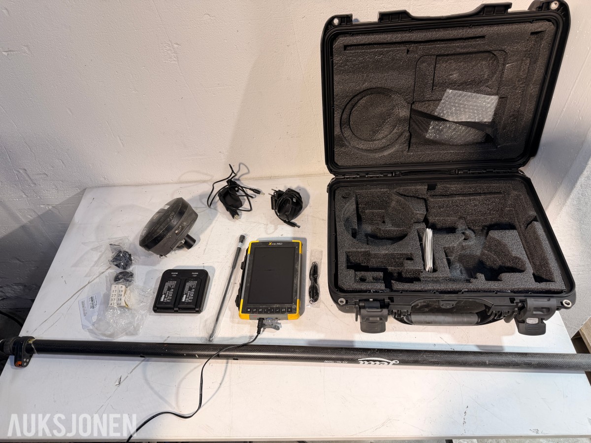 Xsite PAD MS3 GNSS Rover oppmålingssystem med Leica GLS30 målestang
