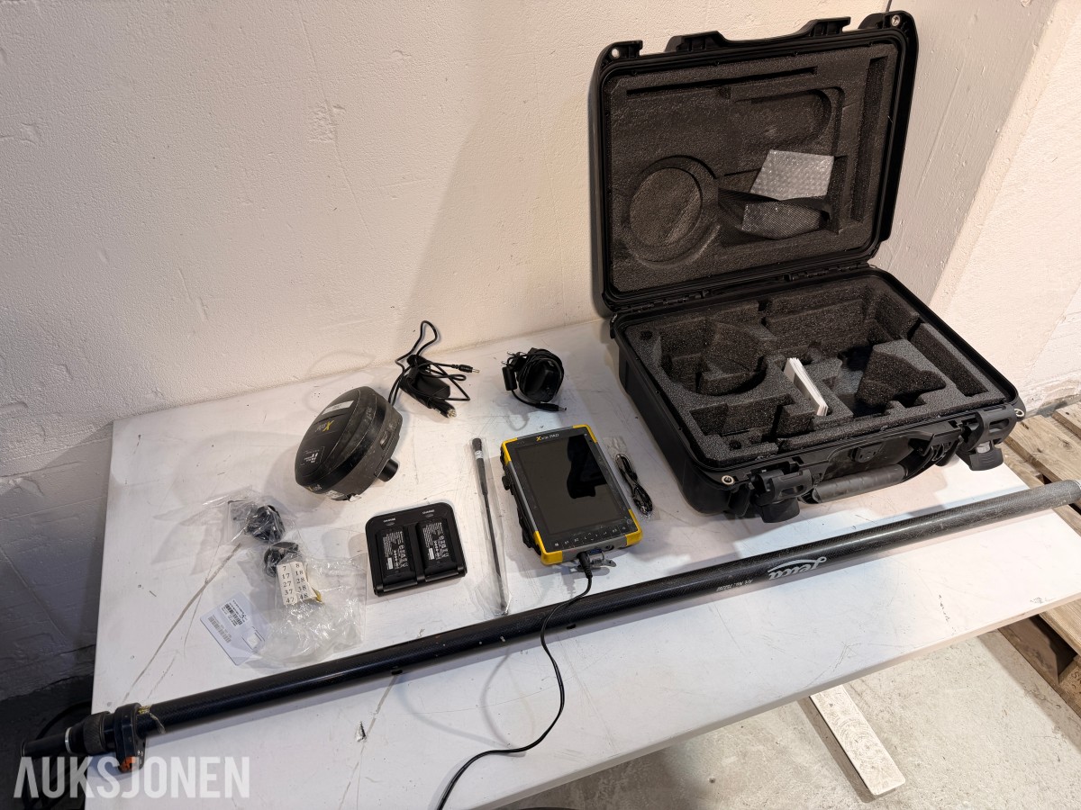Xsite PAD MS3 GNSS Rover oppmålingssystem med Leica GLS30 målestang