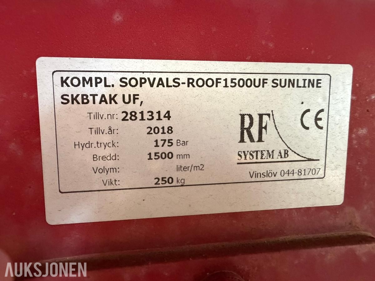 2018 RF System Snøkost med S-60 feste