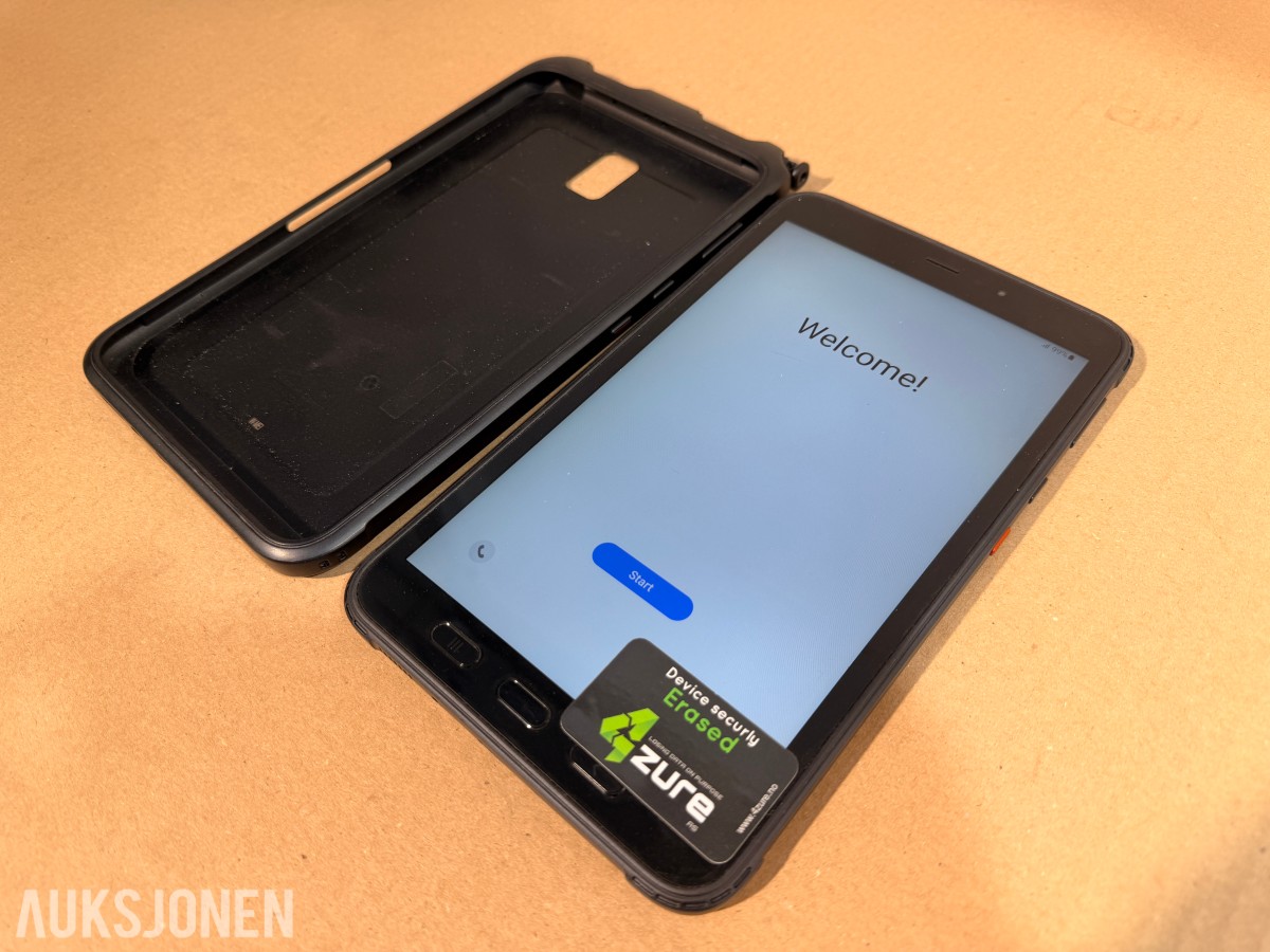 Samsung Galaxy Tab Active3 SM-T575 64GB LTE med svart beskyttelsesdeksel