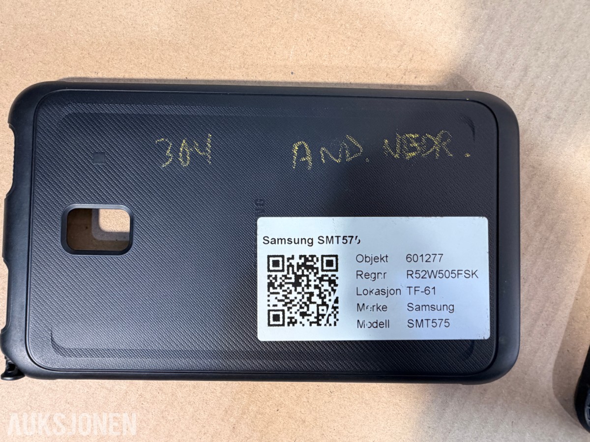 Samsung Galaxy Tab Active3 SM-T575 64GB LTE med svart beskyttelsesdeksel