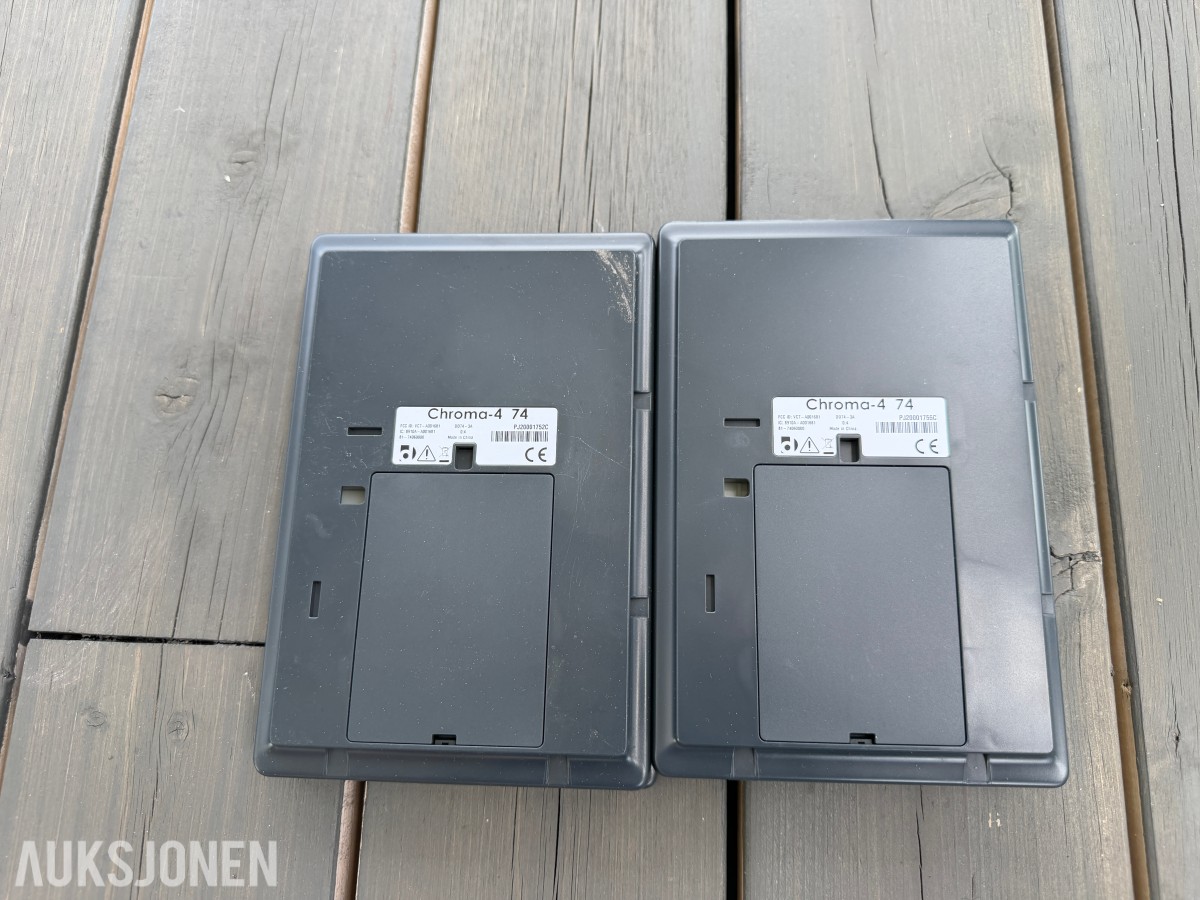 Delfi/Breece Chroma-4 elektroniske hylleetiketter med tilbehør
