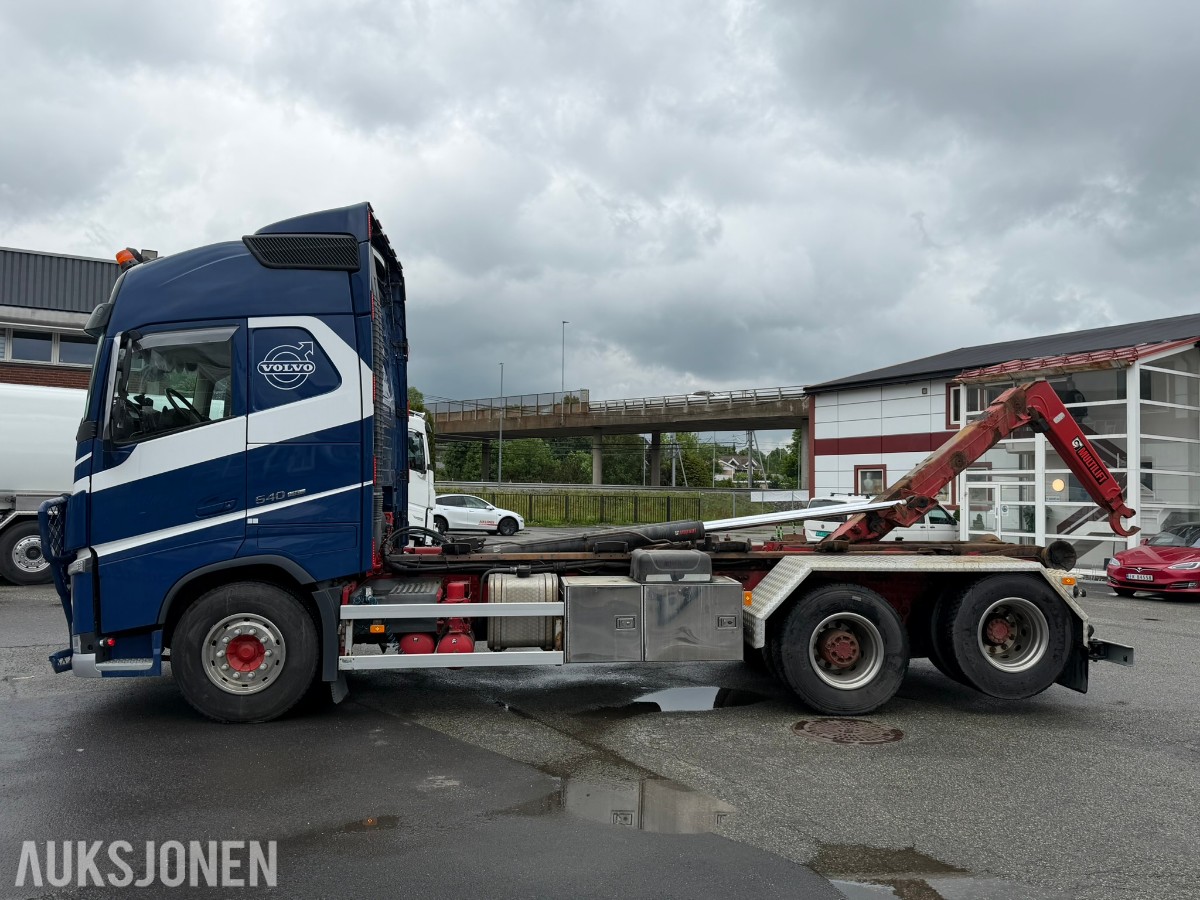 2017 Volvo FH540 krokbil med multilift krok / EU-godkjent